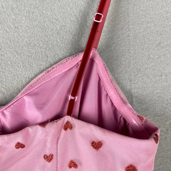 Betsey Johnson Pink Heart Midi Dress - Picture 16 of 16